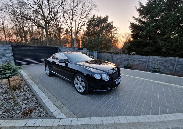 Bentley Continental GT cena 449000 przebieg: 90000, rok produkcji 2012 z Łódź małe 56